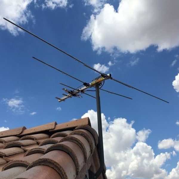 standard TV antenna aerial installations